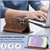 Samsung Galaxy S26 Ultra 5G LC.IMEEKE Hon Ancient Series Flip Leather Phone Case - Coffee