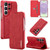 Samsung Galaxy S26 Ultra 5G LC.IMEEKE Hon Ancient Series Flip Leather Phone Case - Red