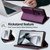 Samsung Galaxy S26 Ultra 5G LC.IMEEKE L2 Series Detachable Magsafe PU Phone Case with Lanyard - Purple
