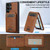 Samsung Galaxy S26 Ultra 5G LC.IMEEKE L3 Series Detachable RFID Card Bag Magsafe Phone Case - Brown