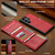 Samsung Galaxy S26 Ultra 5G LC.IMEEKE L5 Series Detachable RFID Card Bag Magsafe Phone Case - Red