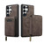 Samsung Galaxy S26 Ultra 5G LC.IMEEKE L6 Series Zipper Card Bag MagSafe Magnetic Phone Case - Coffee