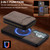 Samsung Galaxy S26 Ultra 5G LC.IMEEKE L6 Series Zipper Card Bag MagSafe Magnetic Phone Case - Coffee