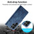 Samsung Galaxy S26 Ultra 5G LC.IMEEKE Strong Magnetism Microfiber Leather Phone Case - Blue