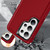 Samsung Galaxy S26 Ultra 5G Life Waterproof Rugged Phone Case - Red + Black