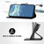 Samsung Galaxy S26 Ultra 5G Line Pattern Skin Feel Leather Phone Case - Black