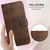 Samsung Galaxy S26 Ultra 5G Line Splicing Buckle Retro Leather Phone Case - Brown
