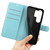 Samsung Galaxy S26 Ultra 5G Litchi Texture Horizontal Flip Leather Phone Case with Holder - Blue