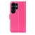 Samsung Galaxy S26 Ultra 5G Litchi Texture Horizontal Flip Leather Phone Case with Holder - Rose Red