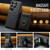 Samsung Galaxy S26 Ultra 5G MAGKING K1 MagSafe Detachable Wallet RFID Back Cover Phone Case - Black