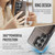 Samsung Galaxy S26 Ultra 5G MAGKING K1 MagSafe Detachable Wallet RFID Back Cover Phone Case - Coffee