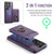 Samsung Galaxy S26 Ultra 5G MAGKING K1 MagSafe Detachable Wallet RFID Back Cover Phone Case - Purple
