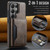 Samsung Galaxy S26 Ultra 5G MAGKING K2 Series MagSafe RFID Card Bag Detachable Phone Case - Coffee