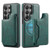 Samsung Galaxy S26 Ultra 5G MAGKING K3 Series MagSafe RFID Card Bag Detachable Phone Case - Green