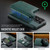 Samsung Galaxy S26 Ultra 5G MAGKING K3 Series MagSafe RFID Card Bag Detachable Phone Case - Green
