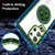 Samsung Galaxy S26 Ultra 5G Magnetic Rotating Ring Holder Phone Case - Dark Green