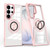 Samsung Galaxy S26 Ultra 5G Magnetic Rotating Ring Holder Phone Case - Pink