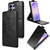 Samsung Galaxy S26 Ultra 5G Magnetic Vertical Flip Leather Phone Case with Buckle - Black