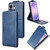 Samsung Galaxy S26 Ultra 5G Magnetic Vertical Flip Leather Phone Case with Buckle - Blue