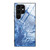 Samsung Galaxy S26 Ultra 5G Marble Pattern Glass Protective Phone Case - Blue Ocean
