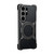 Samsung Galaxy S26 Ultra 5G Mechanical Arm Borderless MagSafe Holder Metal Phone Case - Black Silver