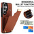 Samsung Galaxy S26 Ultra 5G Metal Buckle Card Slots Phone Case - Brown