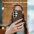 Samsung Galaxy S26 Ultra 5G Metal Frame Nanofiber MagSafe Magnetic Phone Case - Red