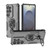 Samsung Galaxy S26 Ultra 5G Metal Kickstand TPU Hybrid PC Phone Case - Black