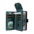 Samsung Galaxy S26 Ultra 5G Multi Card Wallet Leather Phone Case with Strap - Green