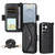 Samsung Galaxy S26 Ultra 5G Multi-card Slots Crossbody Cowhide Leather Phone Case - Black