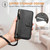 Samsung Galaxy S26 Ultra 5G Multi-Card Slots Zipper Wallet Leather Phone Case - Black