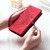 Samsung Galaxy S26 Ultra 5G Multi-Card Totem Zipper Leather Phone Case - Red
