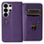 Samsung Galaxy S26 Ultra 5G Multi-Function Wallet 10 Card Slots Leather Phone Case - Violet