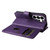 Samsung Galaxy S26 Ultra 5G Multi-Function Wallet 10 Card Slots Leather Phone Case - Violet