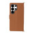 Samsung Galaxy S26 Ultra 5G Multifunctional 6-Card Slots Leather Phone Case with Wrist Strap - Brown