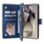 Samsung Galaxy S26 Ultra 5G Multifunctional Frosted Zipper Wallet Leather Phone Case - Blue