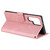 Samsung Galaxy S26 Ultra 5G Nail Skin Feel Stitching Calf Texture Leather Phone Case - Rose Gold