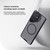 Samsung Galaxy S26 Ultra 5G NILLKIN Black Mirror Prop Transparent CamShield Magnetic Phone Case - Black