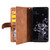 Samsung Galaxy S26 Ultra 5G Nine Card Zipper Bag Leather Phone Case with Lanyard - Brown