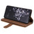 Samsung Galaxy S26 Ultra 5G Nine Card Zipper Bag Leather Phone Case with Lanyard - Brown