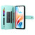 Samsung Galaxy S26 Ultra 5G Nine Card-slot Zipper Wallet Bag Leather Phone Case - Mint Green