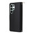 Samsung Galaxy S26 Ultra 5G Nine-card Slots Zipper Wallet Bag Leather Phone Case - Black