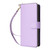 Samsung Galaxy S26 Ultra 5G Nine-card Slots Zipper Wallet Bag Leather Phone Case - Purple
