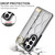 Samsung Galaxy S26 Ultra 5G Non-slip Full Coverage Ring PU Phone Case with Wristband - Silver