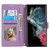 Samsung Galaxy S26 Ultra 5G Oil Skin Zipper Wallet Leather Phone Case - Purple