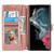 Samsung Galaxy S26 Ultra 5G Oil Skin Zipper Wallet Leather Phone Case - Rose Gold