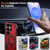 Samsung Galaxy S26 Ultra 5G PC Hybrid TPU Armor MagSafe Ring Holder Phone Case - Red