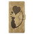 Samsung Galaxy S26 Ultra 5G Pen Heart Cat Embossed Leather Phone Case - Apricot