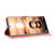 Samsung Galaxy S26 Ultra 5G Pen Heart Cat Embossed Leather Phone Case - Orange