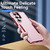 Samsung Galaxy S26 Ultra 5G Pioneer Armor Heavy Duty PC Hybrid TPU Phone Case - Pink+Rose Red